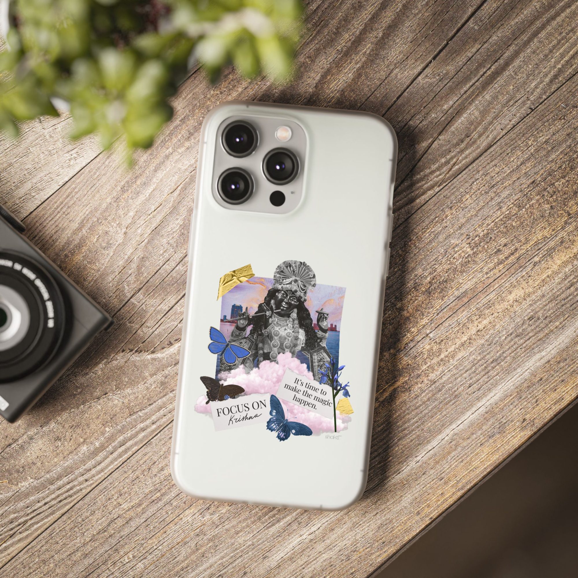 Krishna's message / Transparent Case