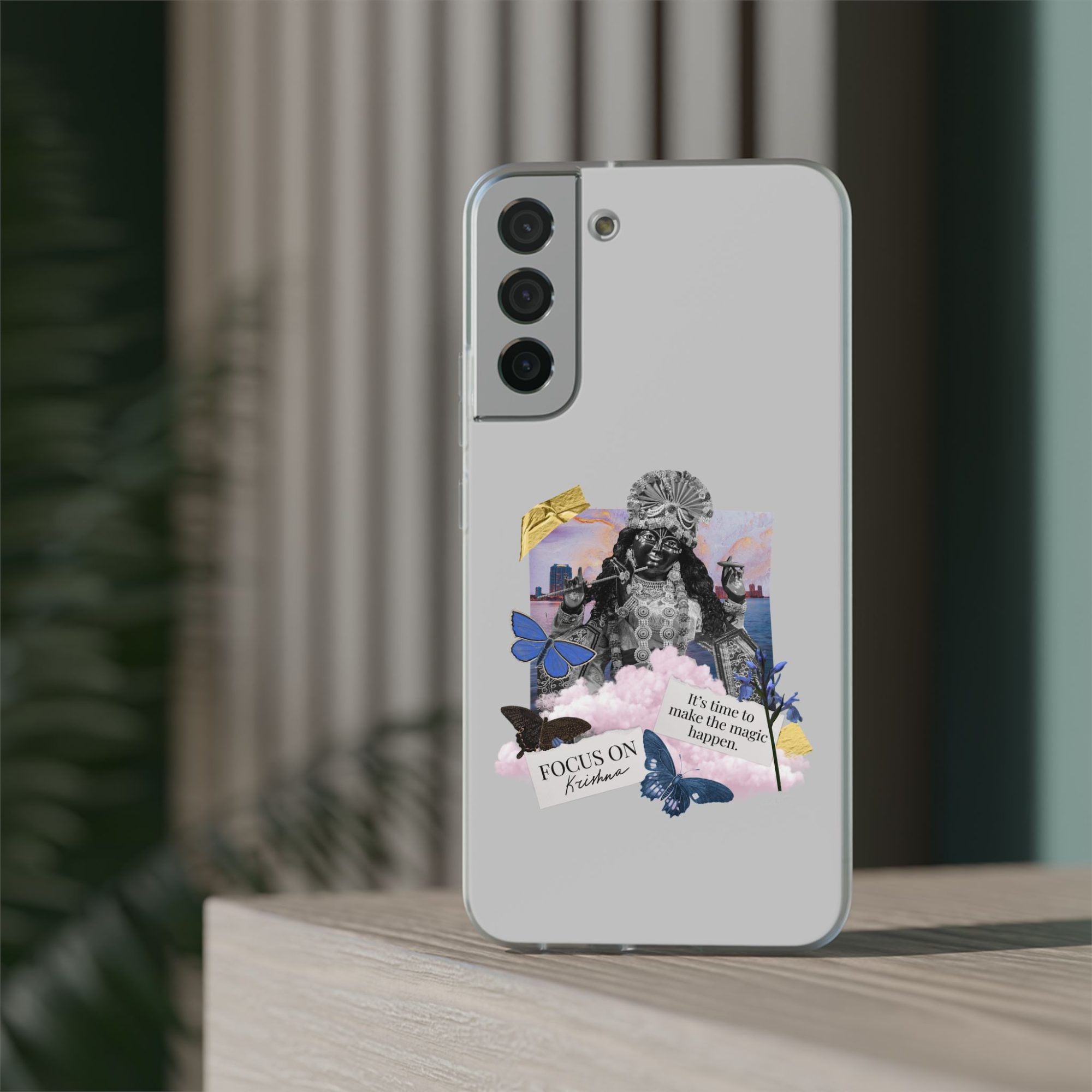 Krishna's message / Transparent Case