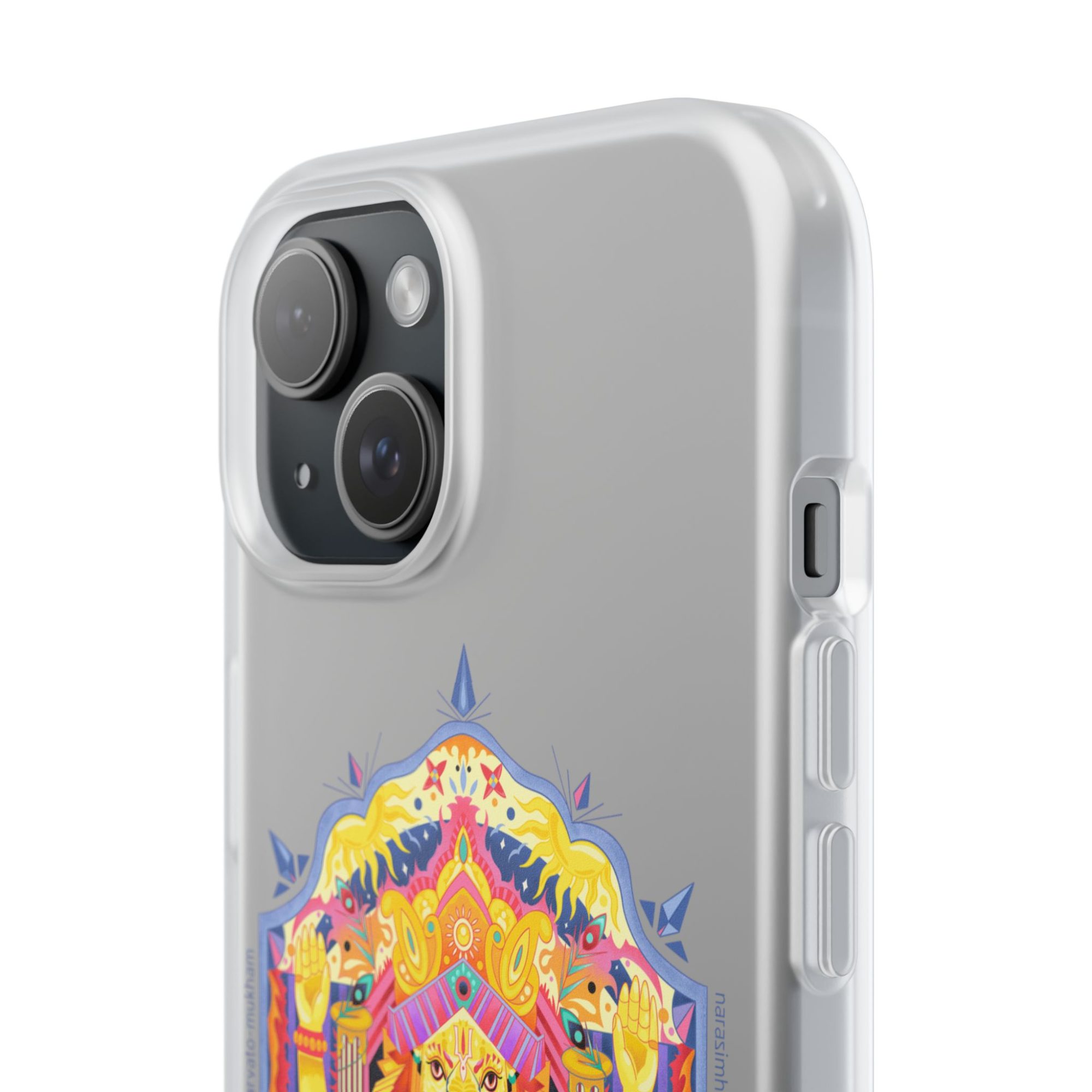 Kevala Narasimha Geometric / Transparent Case