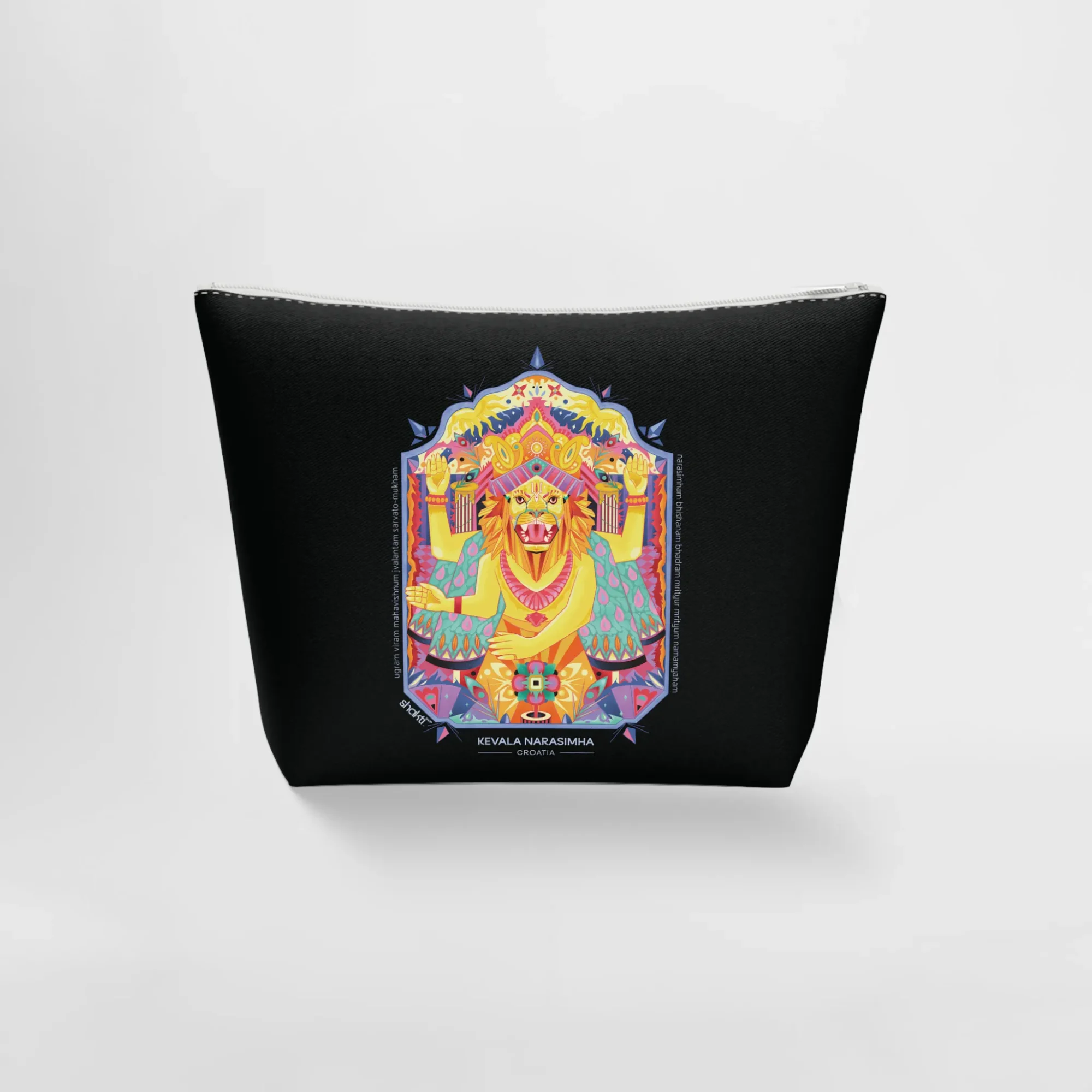 Sacred Beauty Cosmetic Bag with Kevala Narasimha