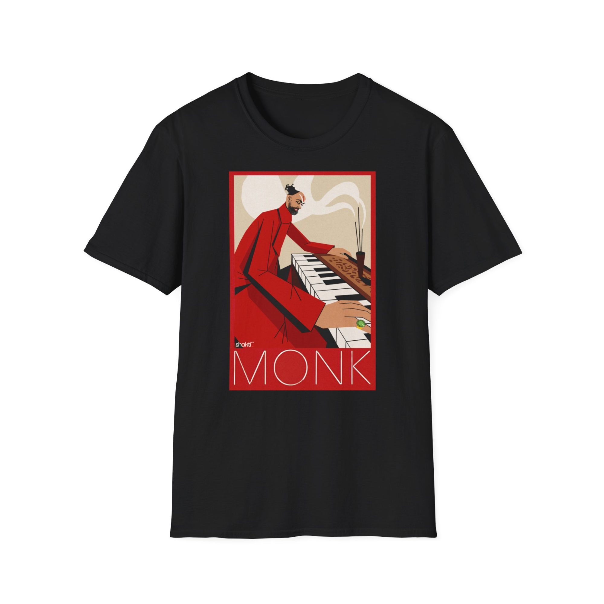 Aaradhaka Monk — Vintage Jazz Poster Tee