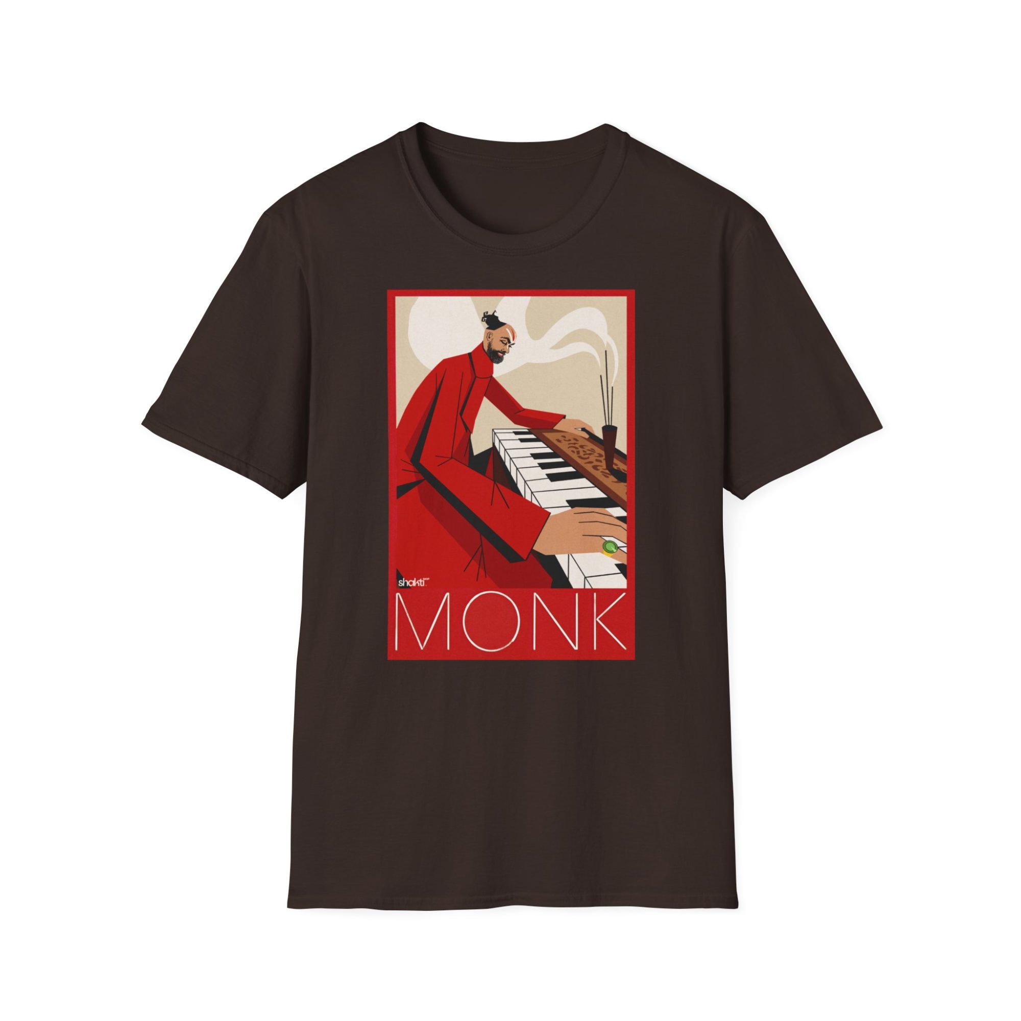 Aaradhaka Monk — Vintage Jazz Poster Tee