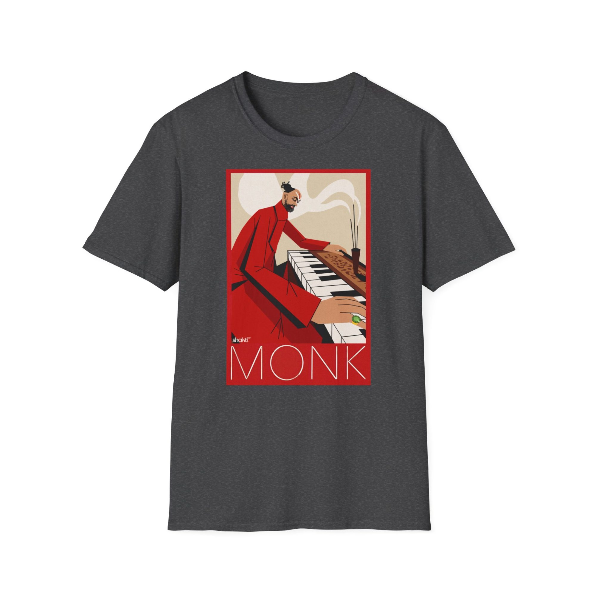 Aaradhaka Monk — Vintage Jazz Poster Tee