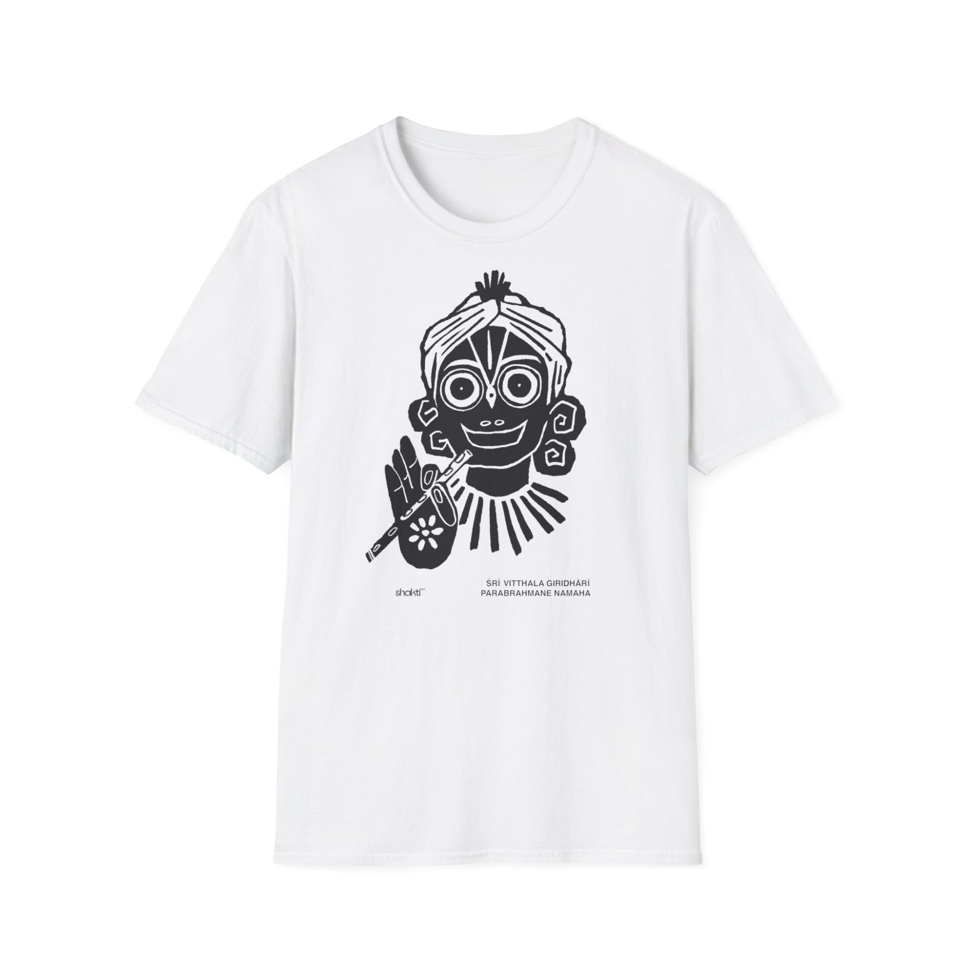 Krishna Linocut / Unisex T-Shirt