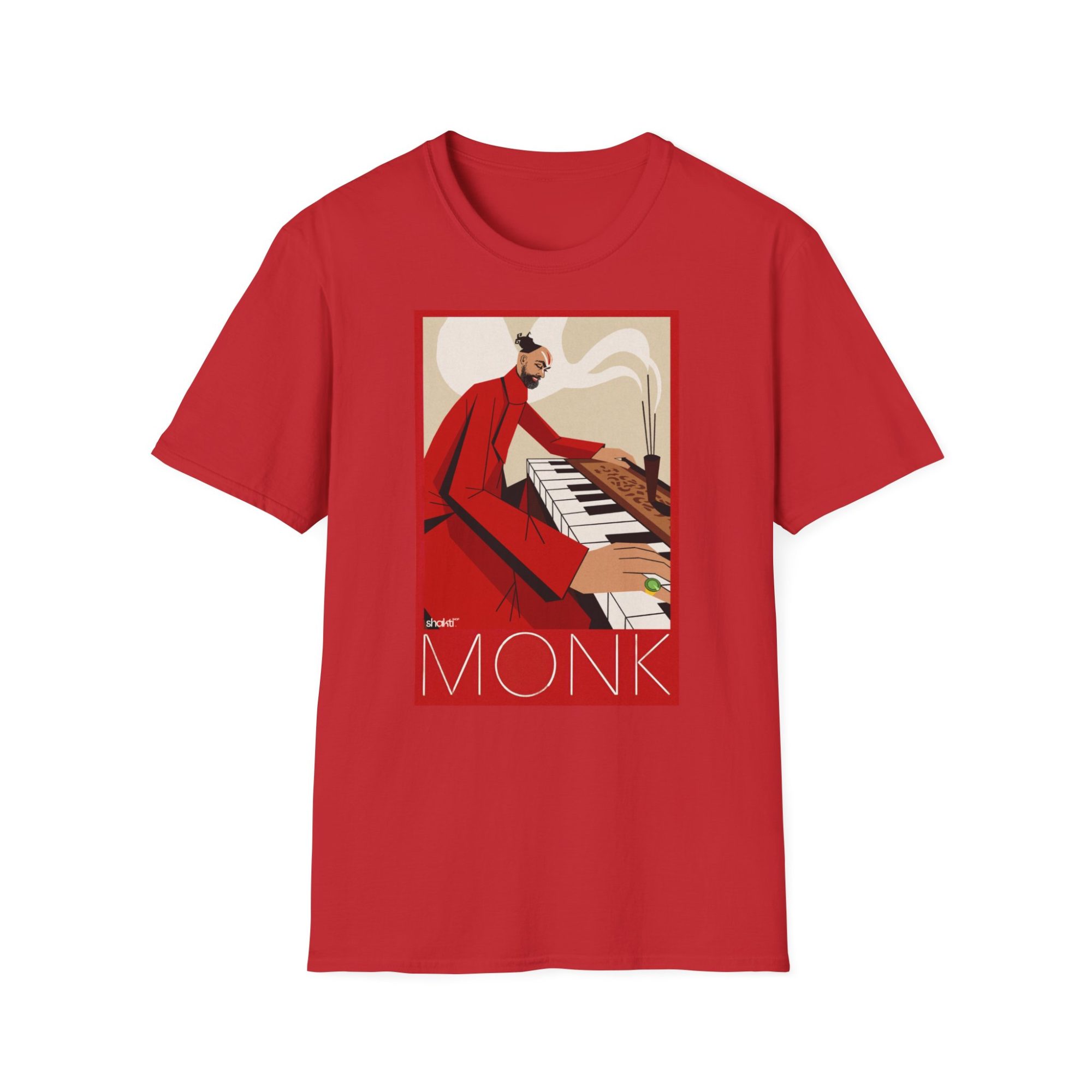 Aaradhaka Monk — Vintage Jazz Poster Tee