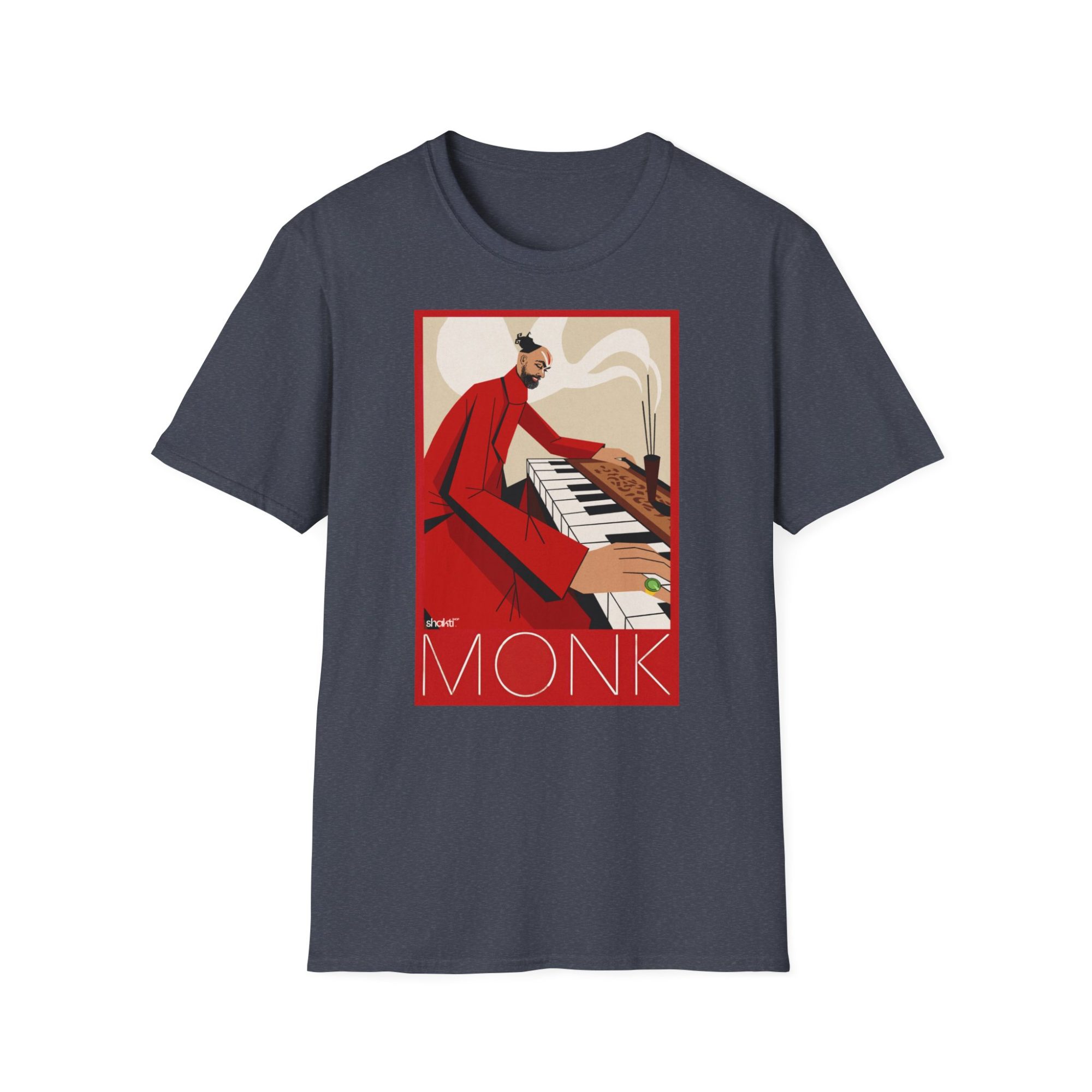Aaradhaka Monk — Vintage Jazz Poster Tee