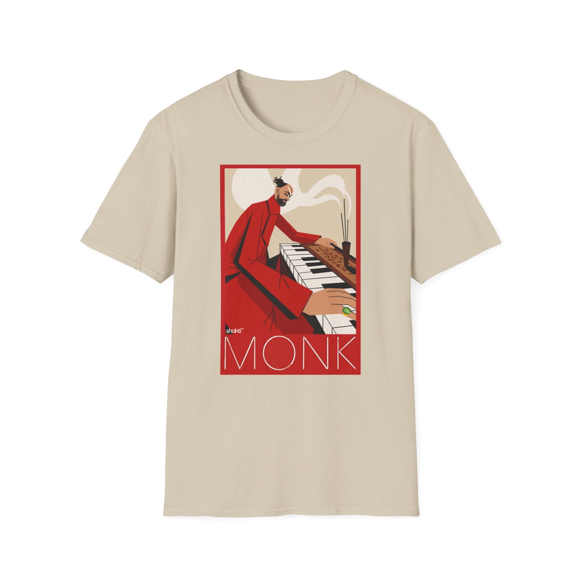Aaradhaka Monk — Vintage Jazz Poster Tee